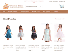 Tablet Screenshot of bunniespicnic.com